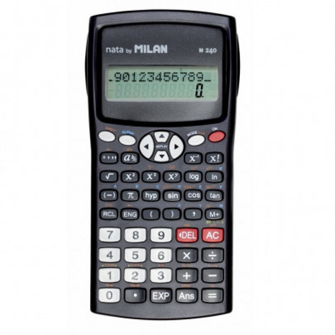 Calculatrice scientifique collège MILAN M240 noire