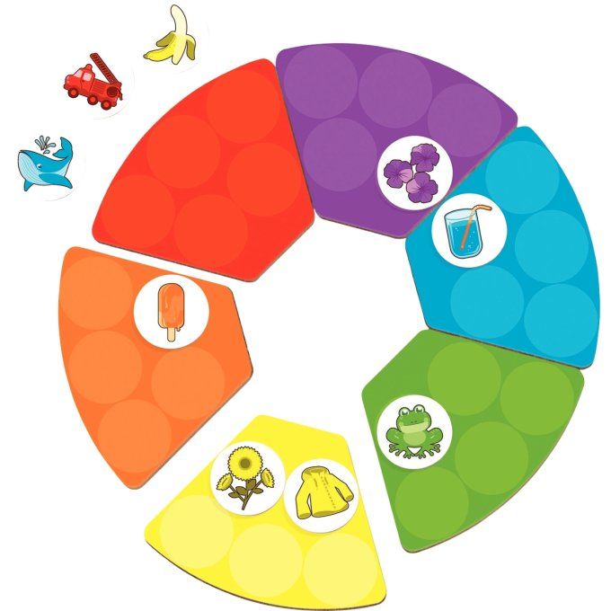 Apprendre les couleurs AVENUE AMANDINE