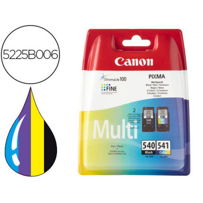 Cartouche d'encre CANON 540/541 Pack