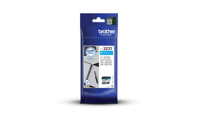 BROTHER Cartouche encre Cyan LC3237CC 1 500 pages