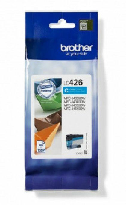 BROTHER Cartouche Encre LC426C Cyan 1 500 pages.