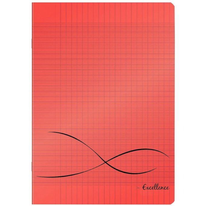 Cahier Polypro  CALLIGRAPHE 24x32 96p Grands Carreaux Séyès 90g