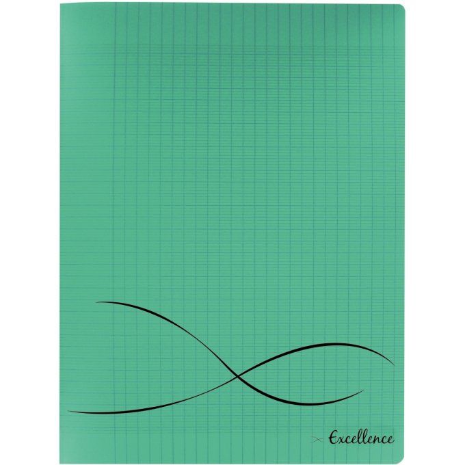 Cahier Polypro  CALLIGRAPHE 24x32 96p Grands Carreaux Séyès 90g