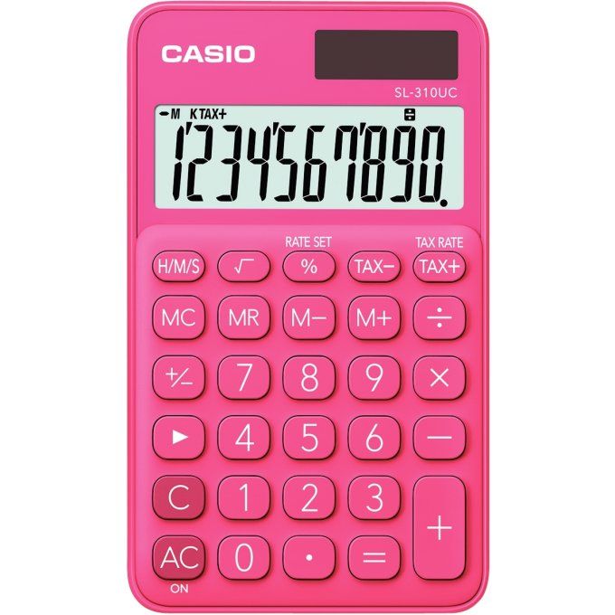 Machine à calculer de poche Casio 10 chiffres SL-310UC