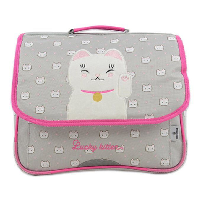 Cartable OBERTHUR Chat Maneki Neko 35cm