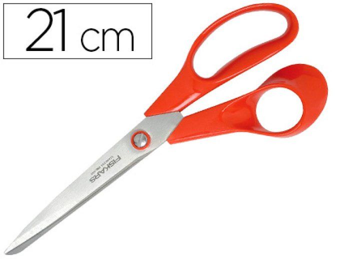 Ciseaux fiskars universel lames acier inoxydable 21cm gaucher.