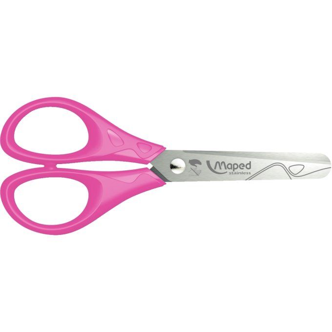 Ciseaux ESSENTIALS pour gaucher 13cm MAPED Coloris assortis