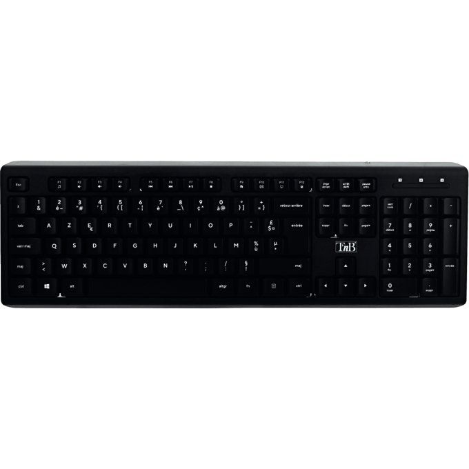 Clavier sans fil T'NB KBSILENT couleur noir