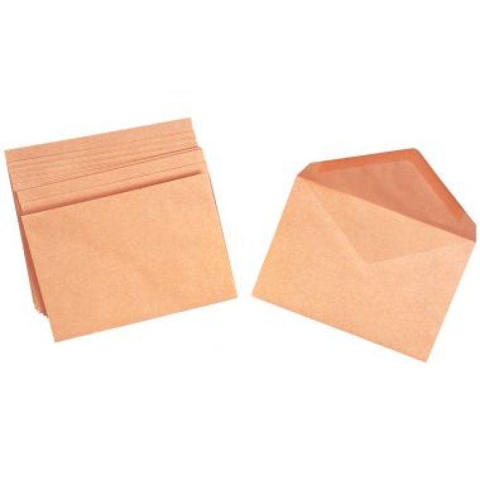 Boîte de 500 enveloppes Spéciales Administrations de collectivités  C6 114x162 75g/m² pattes gommées