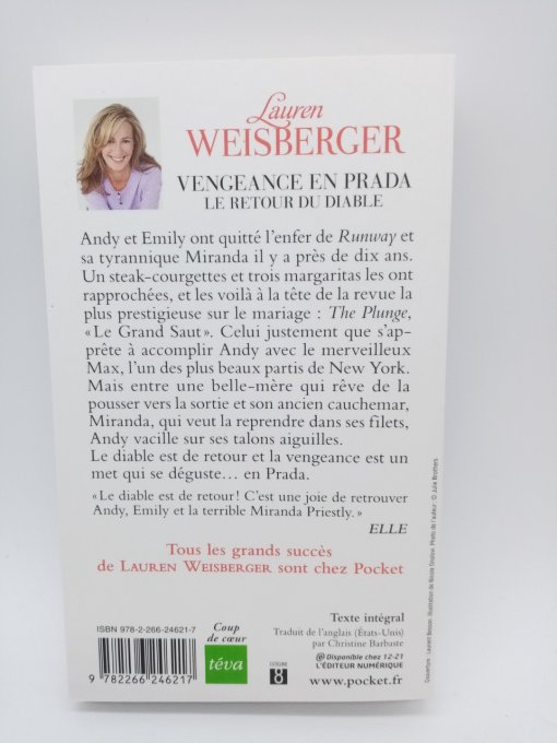 WEISBERGER Laure   Vengeance en Prada