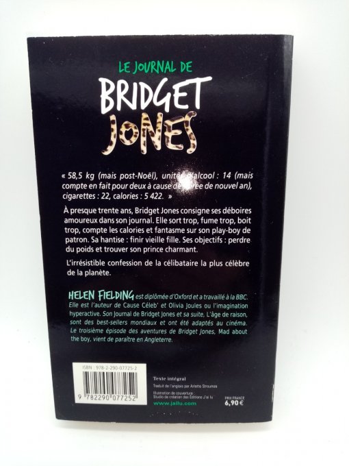 FIELDING Helen  Le journal de Bridget Jones