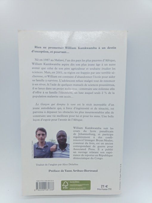 KAMKWAMBA  W. /  MEALER  B. Le garçon qui dompta le vent