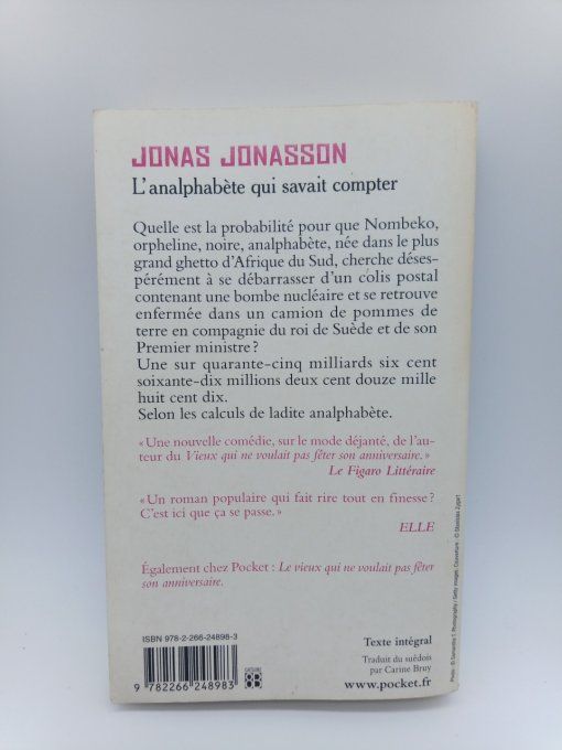 JONASSON Jonas   L'analphabète qui savait compter