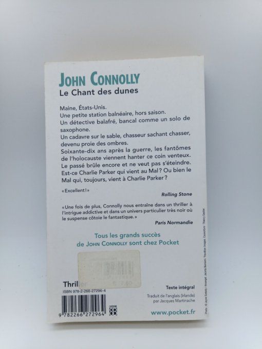 CONNOLY John   Le chant des dunes