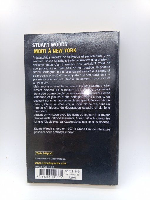 WOODS Stuart  Mort à New York