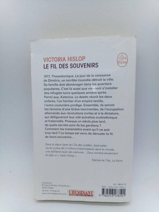 HISLOP  Victoria   Le fil des souvenirs