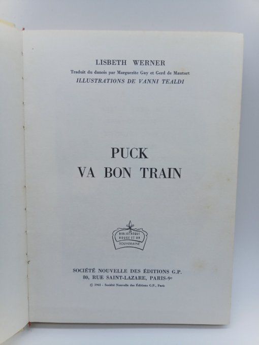 Lisbeth WERNER  Puck va bon train