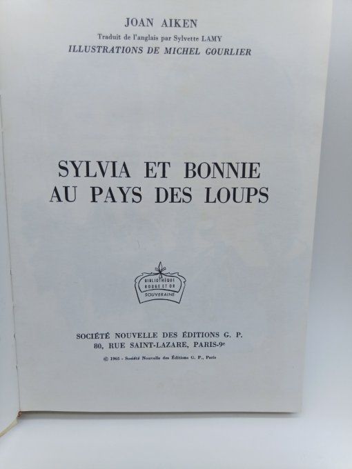 Joan AIKEN  sylvia et Bonnie au pays des loups