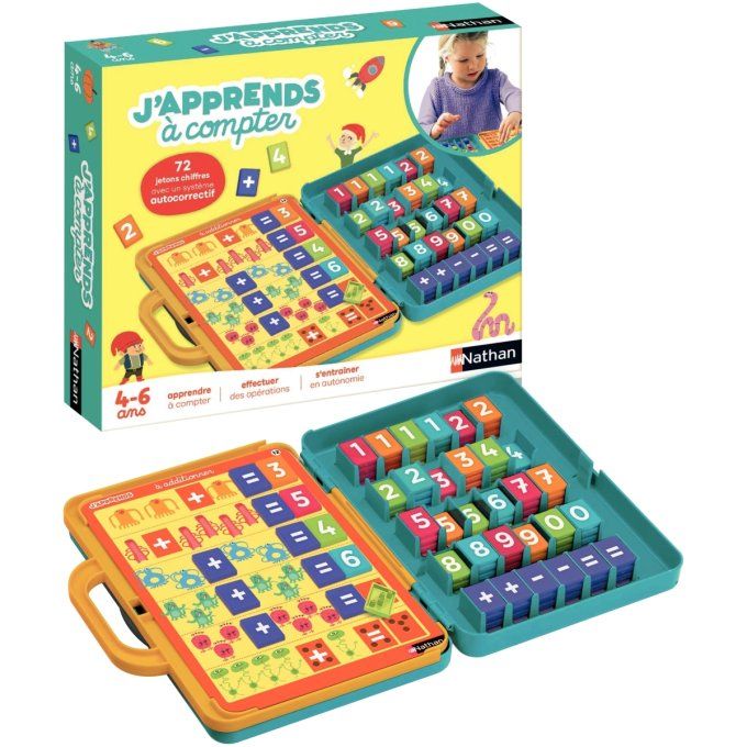 J'apprends à compter   NATHAN. Dès 4 ans