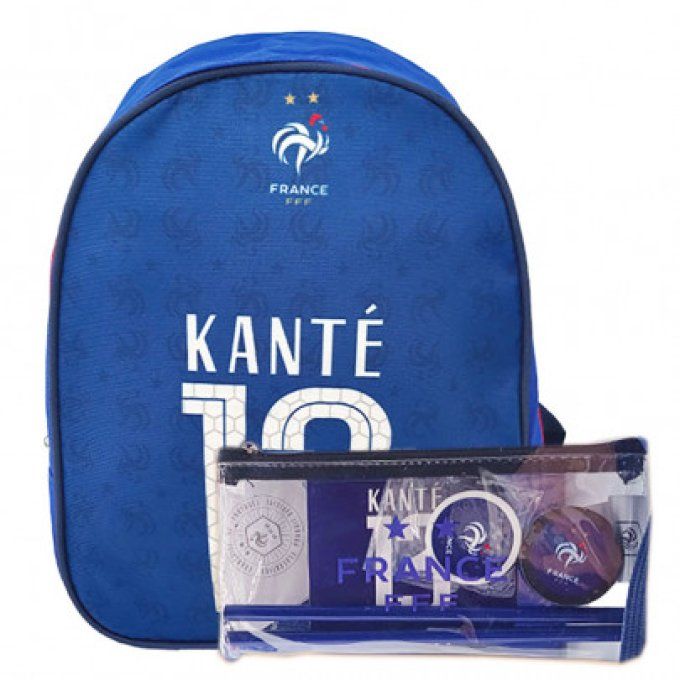 Sac à dos FFF Kanté Sport et loisirs + Trousse garnie