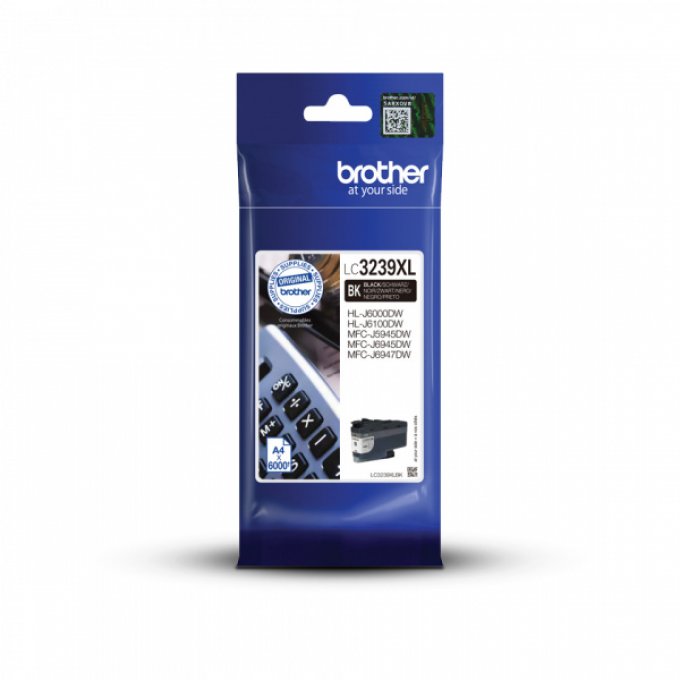 BROTHER Cartouche encre LC3239XLBK Noir 6 000 pages