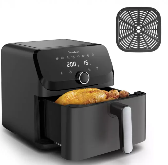 MOULINEX friteuse sans huile Easy Fry Mega 7.5L. EZ855HF0