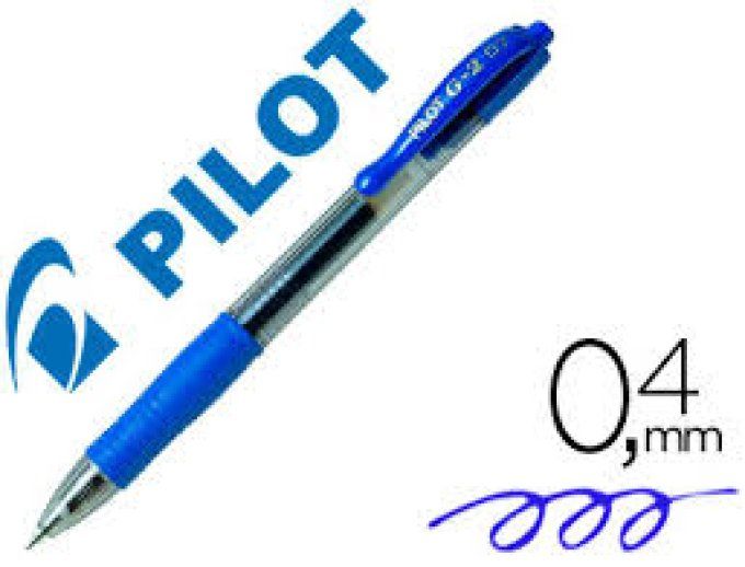 Stylo-bille PILOT g2 7 écriture moyenne 0.4mm 