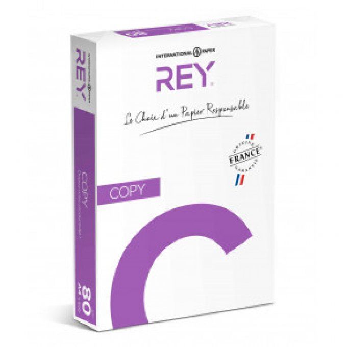 Ramette papier A3 80g REY® COPY, papier reprographique, blanc