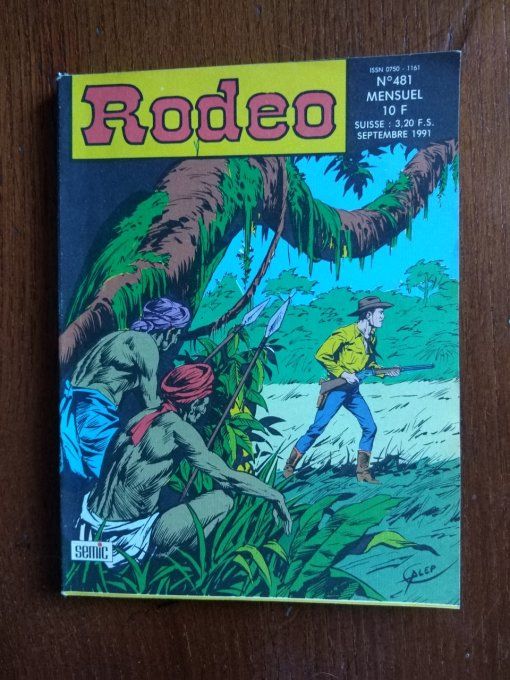 RODEO  Collection.  De nombreux numéros disponibles. Livres d'occasion en très bon état