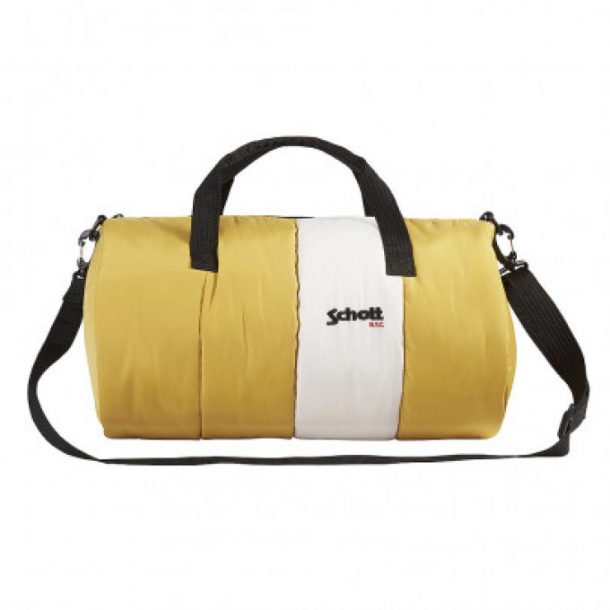 Sac de sport SCHOTT Downbag Taille M Yellow