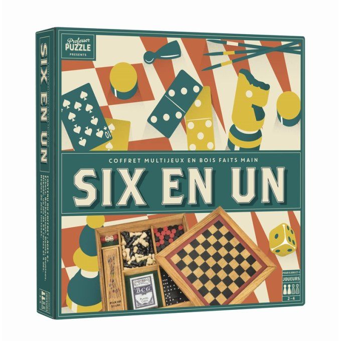 SIX EN UN - COFFRET 6 JEUX