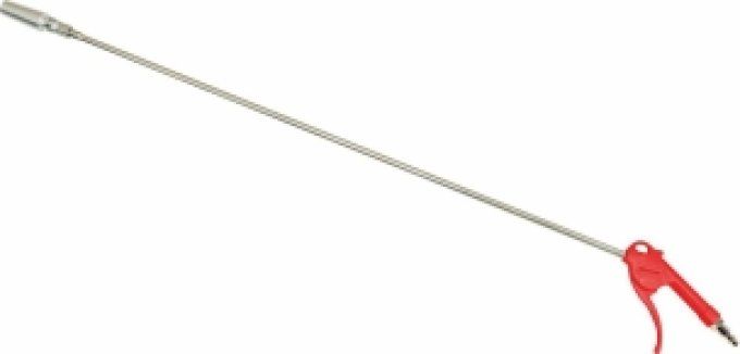 Soufflette pvc avec bec 8x700mm avec buse gros débit et raccord rapide