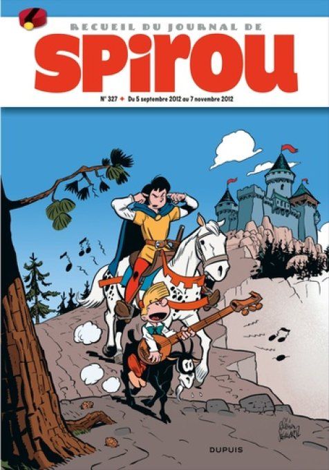 Recueil Spirou N° 327 : Du 5 septembre 2012 au 7 novembre 2012