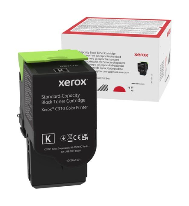 Xerox Cartouche de toner Noir C310 / C315 - 006R04356. Rendement  3000 pages, couleur noir