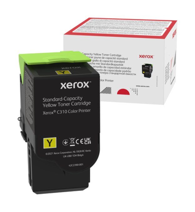 Xerox Cartouche de toner Jaune C310 / C315 - 006R04359. Rendement  2000pages, Couleurs JAUNE